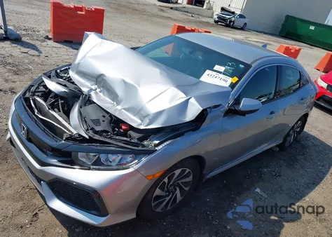 2017 Honda Civic Lx from USA, damaged, VIN SHHFK7H29HU417793